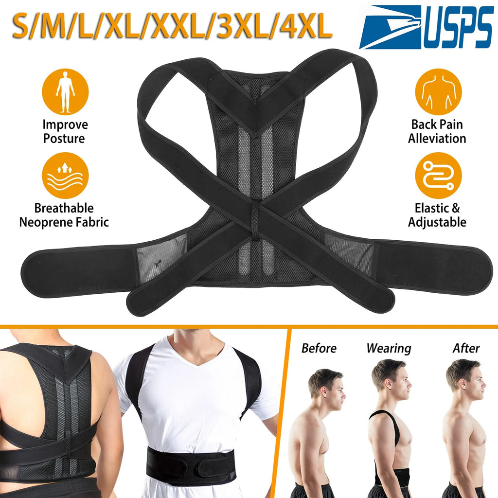 Unisex Back Posture Corrector Lumbar