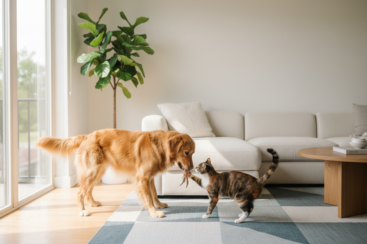 Dog and Cat Mix